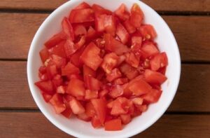 Tomates picados