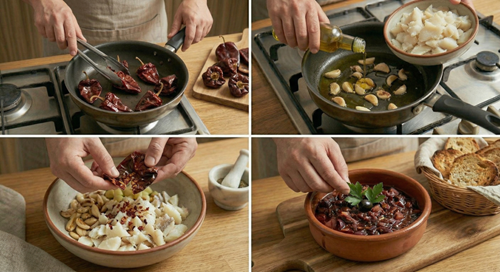 Preparación de pericana alcoyana paso a paso